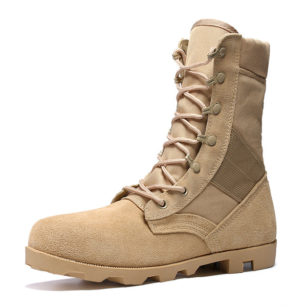 Botas Tácticas Militares Ultraligeras para Hombre - Calzado de Combate Resistente