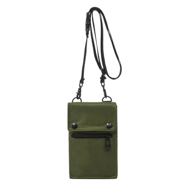 Bolsa Mensajero Hombre Multifuncional Plegable con Compartimento para Celular