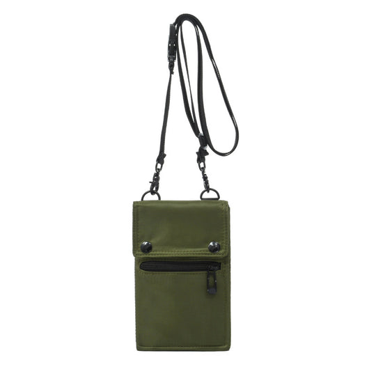 Bolsa Mensajero Hombre Multifuncional Plegable con Compartimento para Celular - Image 2