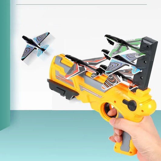 Lanzador de Planeadores Giratorios para Niños - Juguete Volador Manual - Image 13