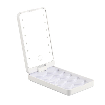 Kit de Pestañas Postizas con Espejo LED y Estuche de Almacenamiento - 5 Pares Portátil - Image 3