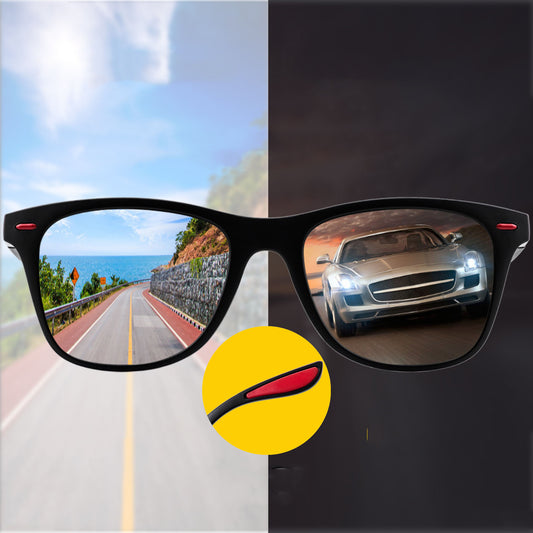 Gafas de Sol Polarizadas con Cambio de Color y Visión Nocturna