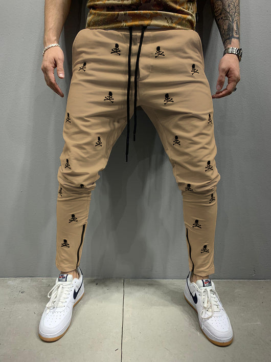 Pantalones Deportivos Hip Hop con Detalles en Color para Hombre - Image 9
