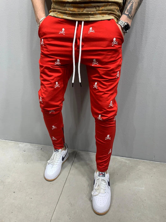 Pantalones Deportivos Hip Hop con Detalles en Color para Hombre - Image 12