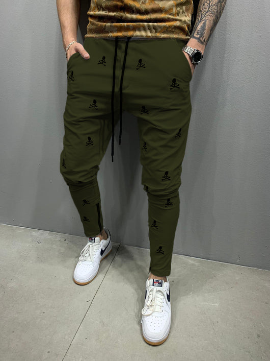 Pantalones Deportivos Hip Hop con Detalles en Color para Hombre - Image 6