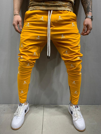Pantalones Deportivos Hip Hop con Detalles en Color para Hombre - Image 4