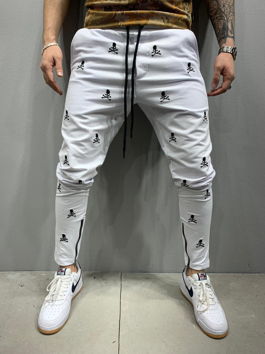 Pantalones Deportivos Hip Hop con Detalles en Color para Hombre - Image 3