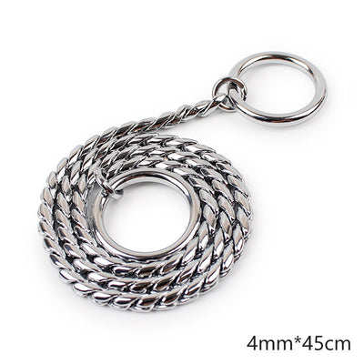 Correa Ajustable de Acero Inoxidable para Mascotas - Image 10