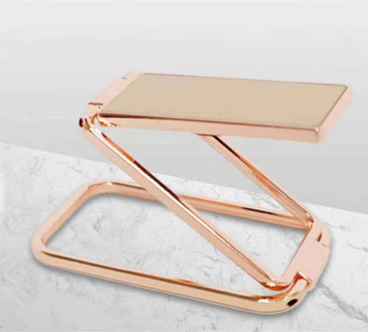 Soporte Magnético Plegable para Teléfono - Anillo Retráctil para Escritorio y Vehículo