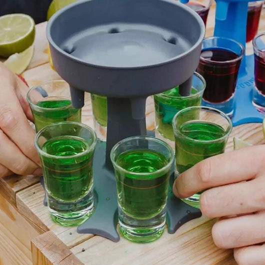 Dispensador de Caballitos para 6 Tragos - Soporte para Shots y Licores - Image 15