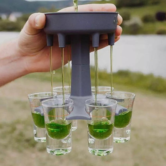 Dispensador de Caballitos para 6 Tragos - Soporte para Shots y Licores - Image 3