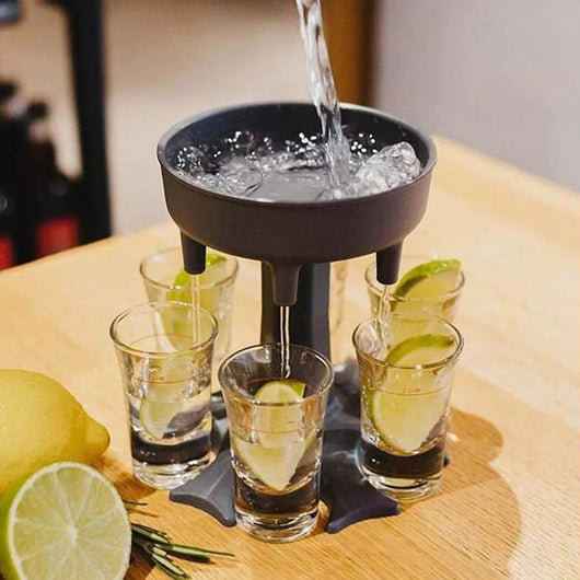 Dispensador de Caballitos para 6 Tragos - Soporte para Shots y Licores - Image 5