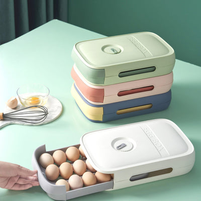 Organizador de Huevos con Cajón para Refrigerador - Image 17