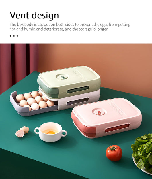 Organizador de Huevos con Cajón para Refrigerador - Image 15
