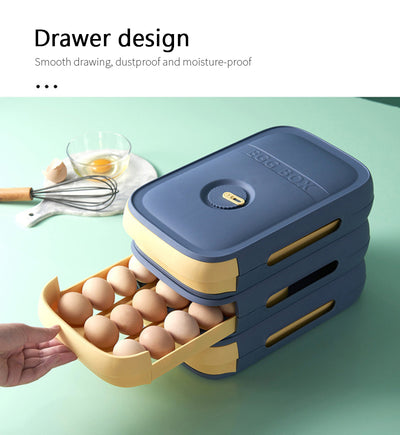 Organizador de Huevos con Cajón para Refrigerador - Image 18