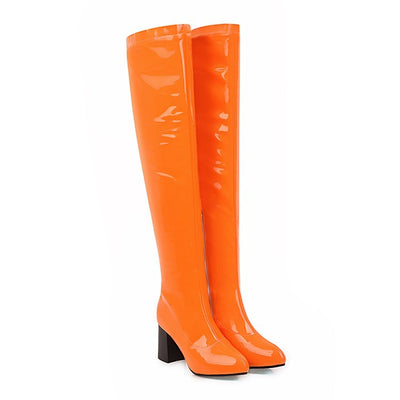 Bota Larga de Tacón Alto Cómoda y Casual - Image 6