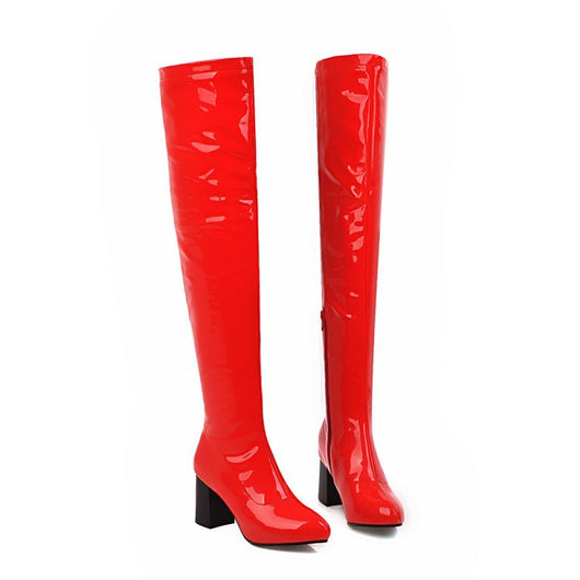 Bota Larga de Tacón Alto Cómoda y Casual - Image 12