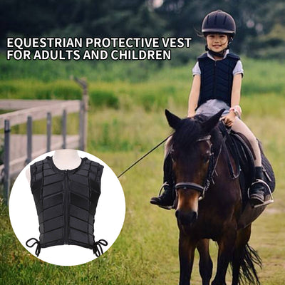 Chaleco de Protección Ecuestre para Adultos e Niños - Equipo de Seguridad para Montar a Caballo - Image 4