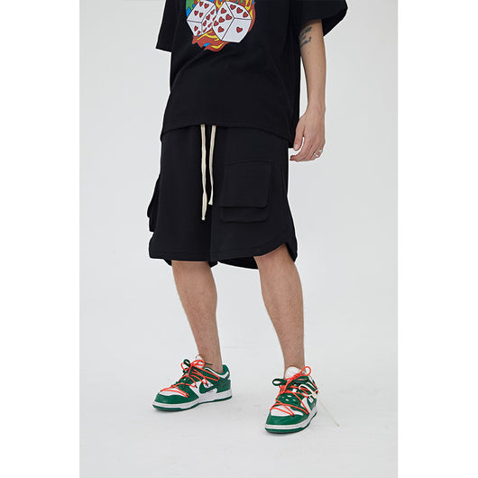 Shorts de Trabajo con Bolsillos Grandes, Algodón y Cierre Velcro - Image 9