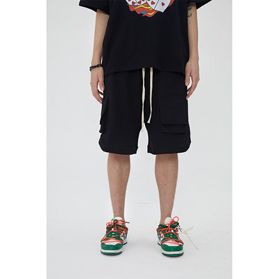 Shorts de Trabajo con Bolsillos Grandes, Algodón y Cierre Velcro - Image 6