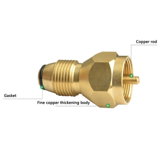 Adaptador Económico para Recarga de Propano Exterior