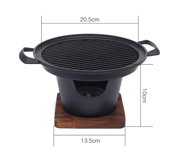 Parrilla Japonesa Compacta para Una Persona