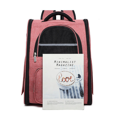 Mochila Transportadora para Mascotas - Bolsa Respirable para Gatos y Perros - Image 11