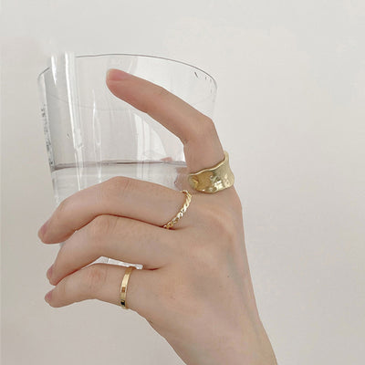 Set de 8 Anillos Minimalistas para Mujer - Diseño Trendy y Versátil - Image 2
