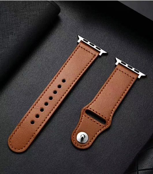 Correa de Cuero Genuino Compatible con Apple Watch Serie 1 y SE - Image 19