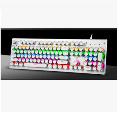 Teclado Mecánico Gaming Retroiluminado USB - Eje Verde para Cafés Internet - Image 6
