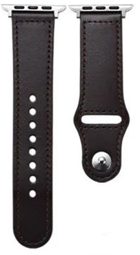 Correa de Cuero Genuino Compatible con Apple Watch Serie 1 y SE - Image 9