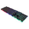 Teclado Gamer Mecânico Flutuante com Iluminação LED e Teclas Luminosas