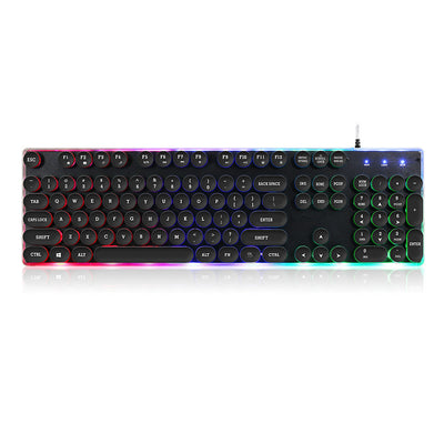 Teclado Gaming Mecánico Flotante con Iluminación LED y Teclas Luminosas - Image 5