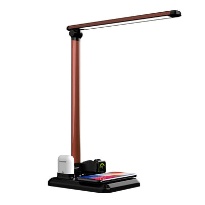 Lámpara de Escritorio con Cargador Inalámbrico 10W 4 en 1 para Apple - Image 4