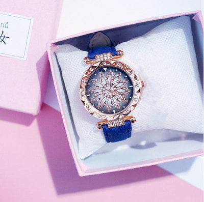 Reloj Elegante para Mujer con Diamantes, Resistente al Agua - Image 12
