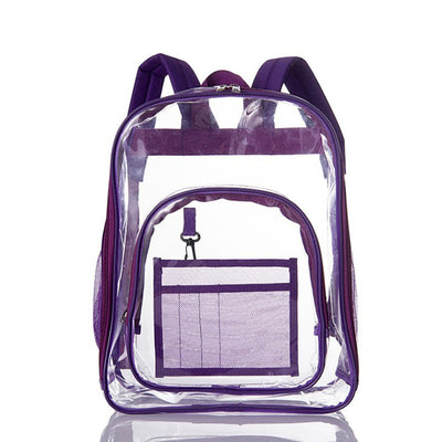 Mochila Escolar Impermeable de Gran Capacidad Transparente Universal - Image 7