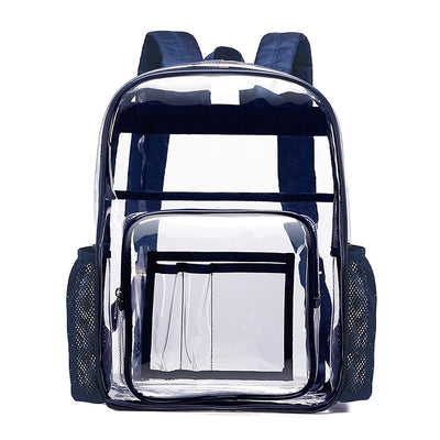 Mochila Escolar Impermeable de Gran Capacidad Transparente Universal - Image 9
