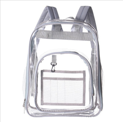 Mochila Escolar Impermeable de Gran Capacidad Transparente Universal - Image 2