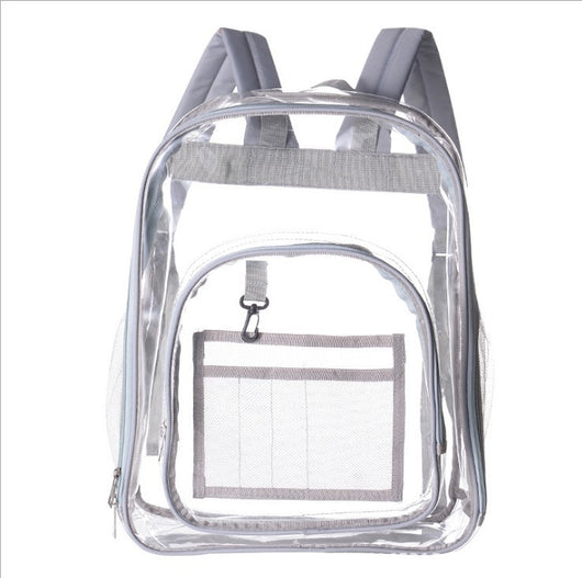 Mochila Escolar Impermeable de Gran Capacidad Transparente Universal - Image 2