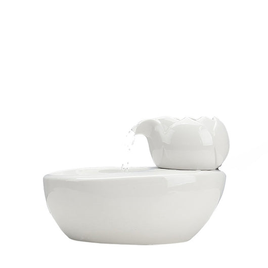 Fuente de Cerámica Inteligente con Circulación Automática de Agua - Image 7