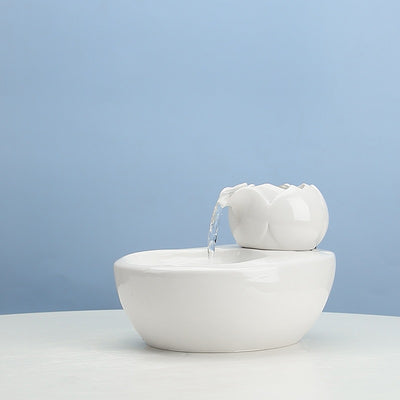 Fuente de Cerámica Inteligente con Circulación Automática de Agua - Image 8