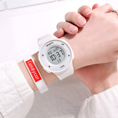 Reloj Digital Deportivo Azul Rayo para Niños y Estudiantes - Image 6