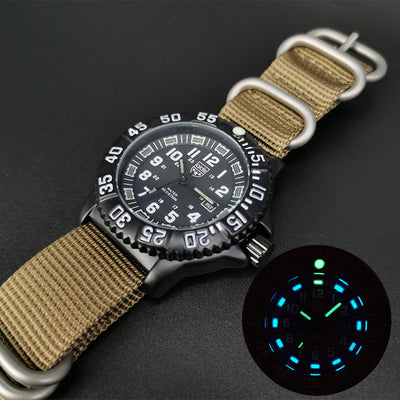 Reloj Militar Deportivo con Correa Tejida, Calendario y Resistencia al Agua - Image 6