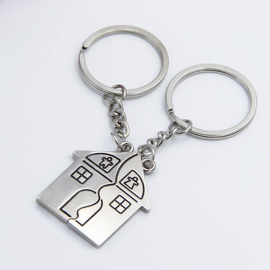 Llavero de Aleación Forma Casa para Parejas - Recuerdo de Viajes - Image 10