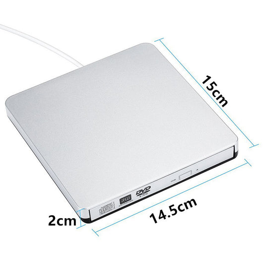 Grabadora DVD Externa USB Portátil para Computadora - Image 3