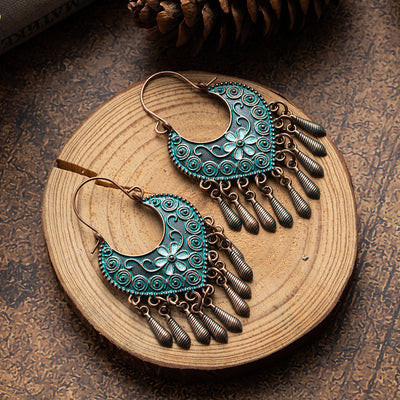 Aretes Bohemios Largos Étnicos Retro - Diseño Exagerado y Personalidad - Image 8