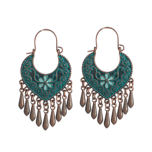 Aretes Bohemios Largos Étnicos Retro - Diseño Exagerado y Personalidad - Image 3