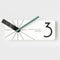 Reloj de Pared Moderno Lujo Artístico para Sala de Estar