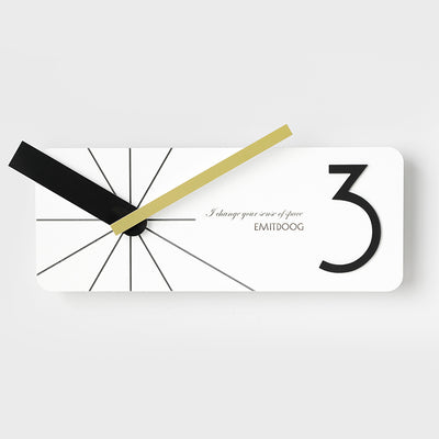 Reloj de Pared Moderno Lujo Artístico para Sala de Estar - Image 2