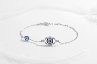 Pulsera de Plata Ley 925 Ojo del Demonio - Image 2